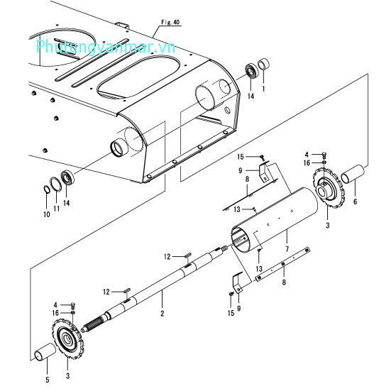 Truyền động cấp lúa số 1